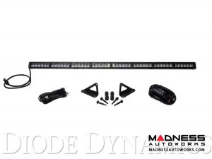 Jeep Wrangler JL LED Light Bar w/ Bracket - 50" - White Driving